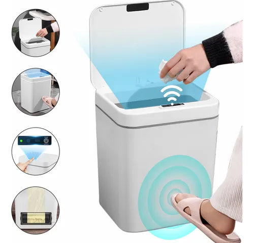 Cesto De Basura Con Sensor