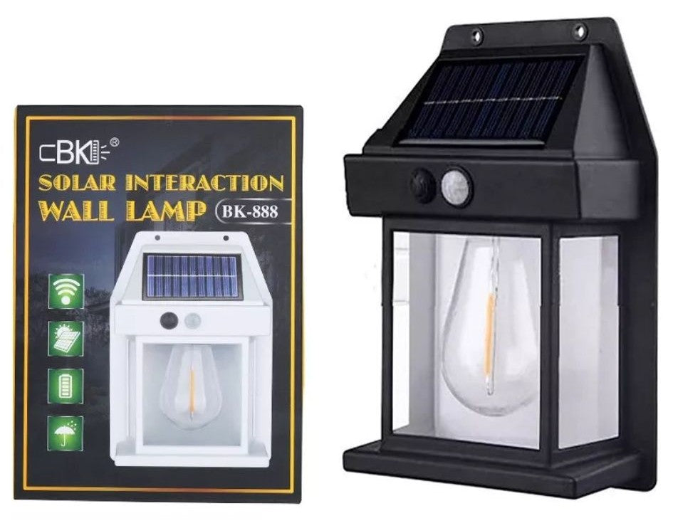 Lampara Solar Impermeable 3 Modos