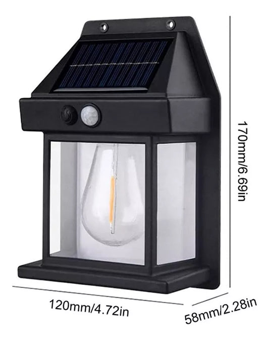 Lampara Solar Impermeable 3 Modos
